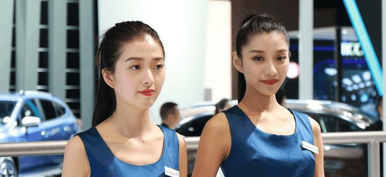 盘点车展上的那些奇葩车模,北京车展为什么没车模