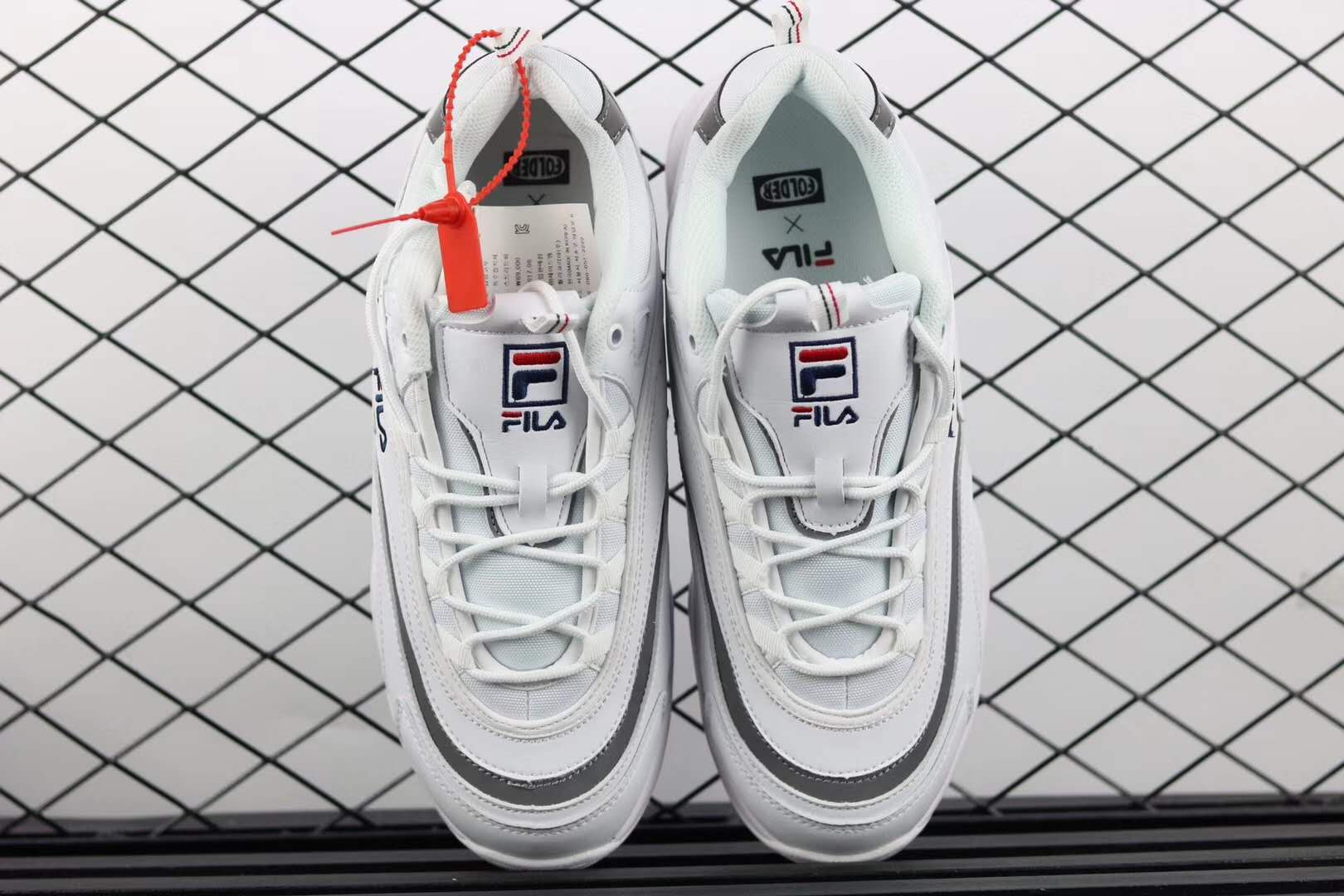 fila斐乐2023新款老爹鞋,fila联名款ray老爹