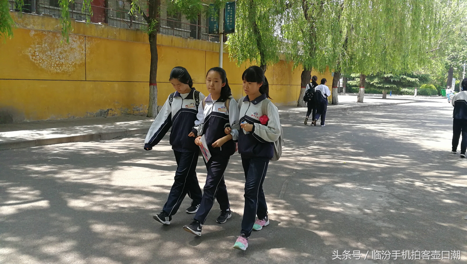 临汾三中校园风光,临汾三中校园