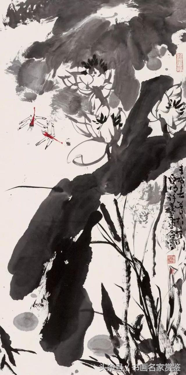 中国画名家亚明,当代金陵画派画家
