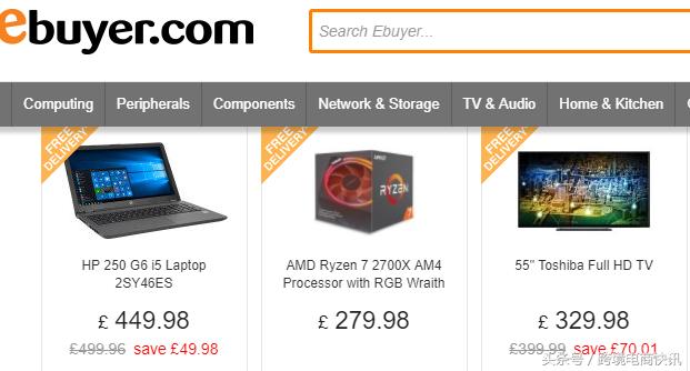 英国的主流跨境电商平台,英国国内有哪些电商平台