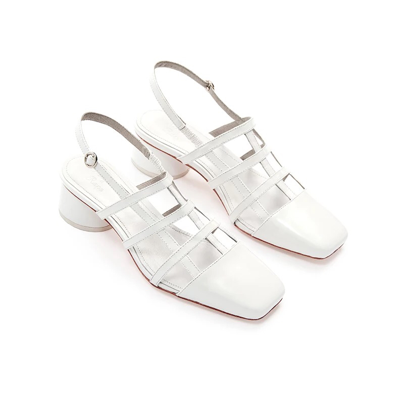 小众气质凉鞋法式一字扣,小众设计师凉鞋女款厚底