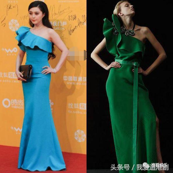 张钧甯被鱼尾裙坑了?她身上这条美上热搜的礼服裙被质疑是山寨的