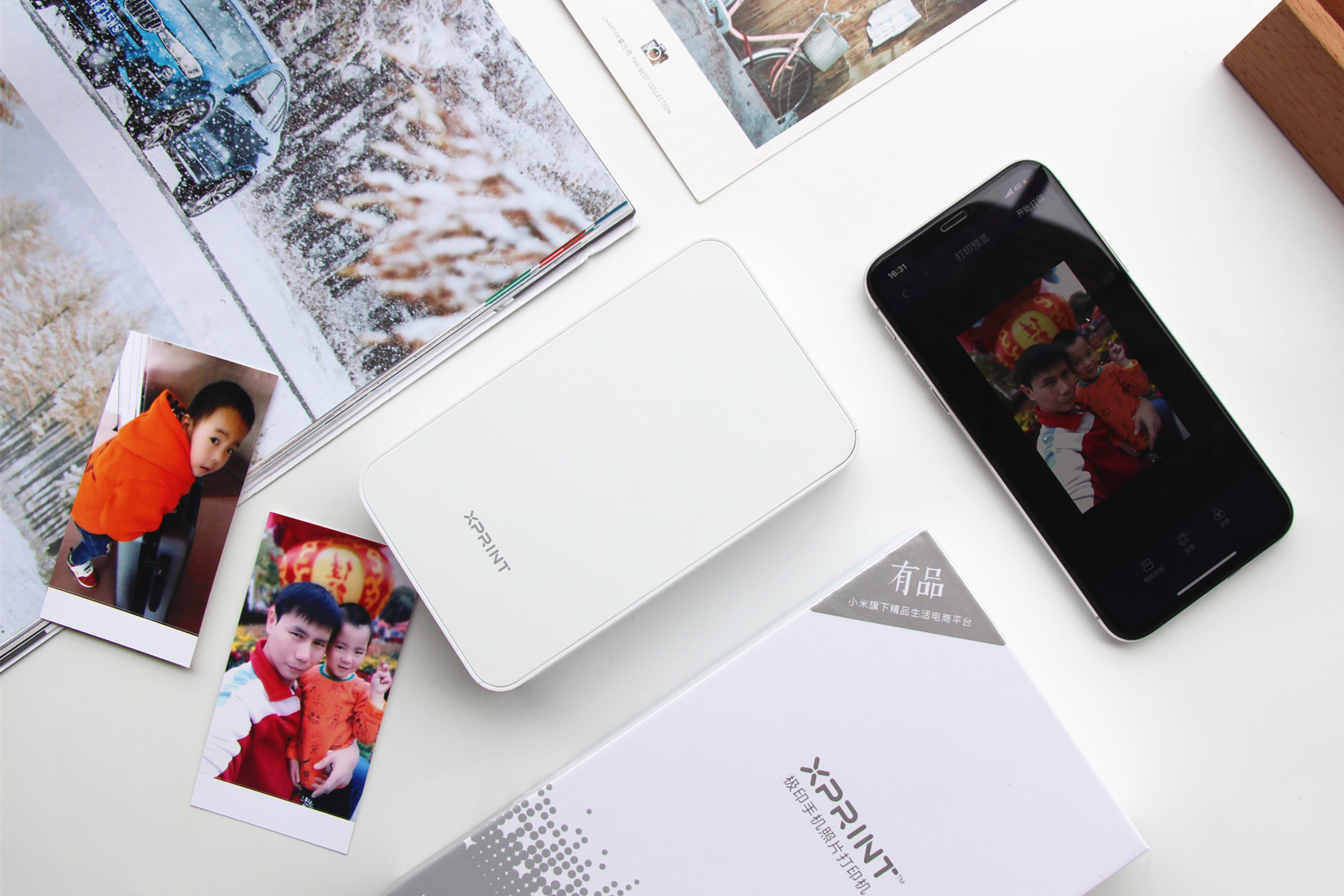 用照片纪念成长难忘时刻，极印手机照片打印机评测