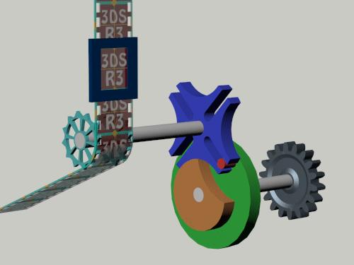 机械动态图，越南的工程师阮德升制作的机械动画，望珍藏