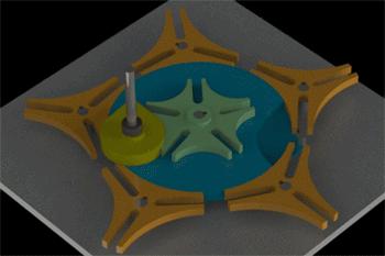 机械动态图，越南的工程师阮德升制作的机械动画，望珍藏