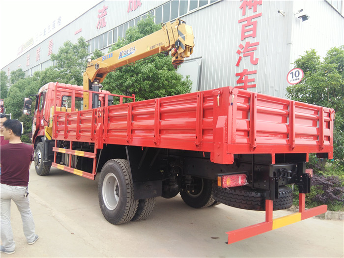 徐工随车吊吊机价格表,东风锦程徐工十四吨四节臂随车吊