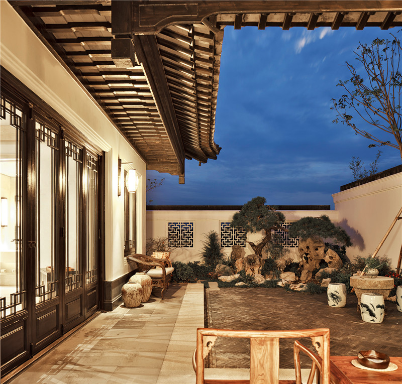 安吉桃花源中式合院,安吉桃花源隐竹园