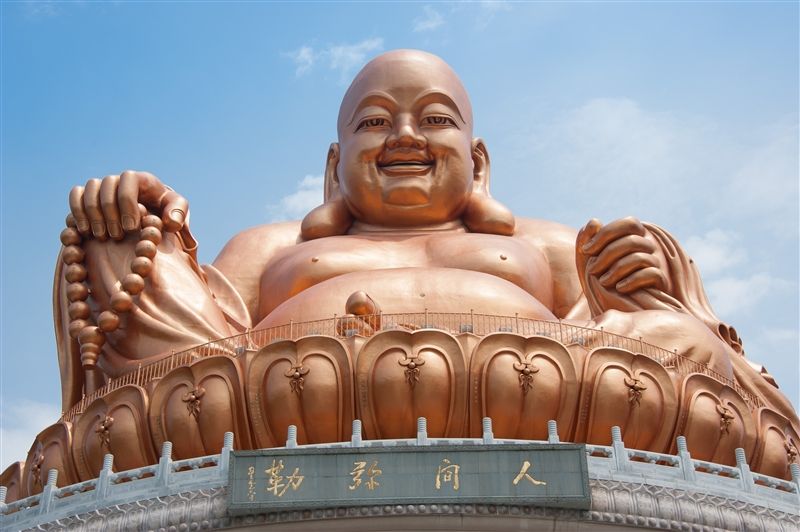 观音像vs自由女神像,纽约自由女神像vs南海观音像