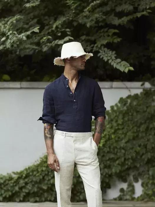 亚麻衬衫怎么穿才有品位,亚麻衬衫夏季穿最舒服