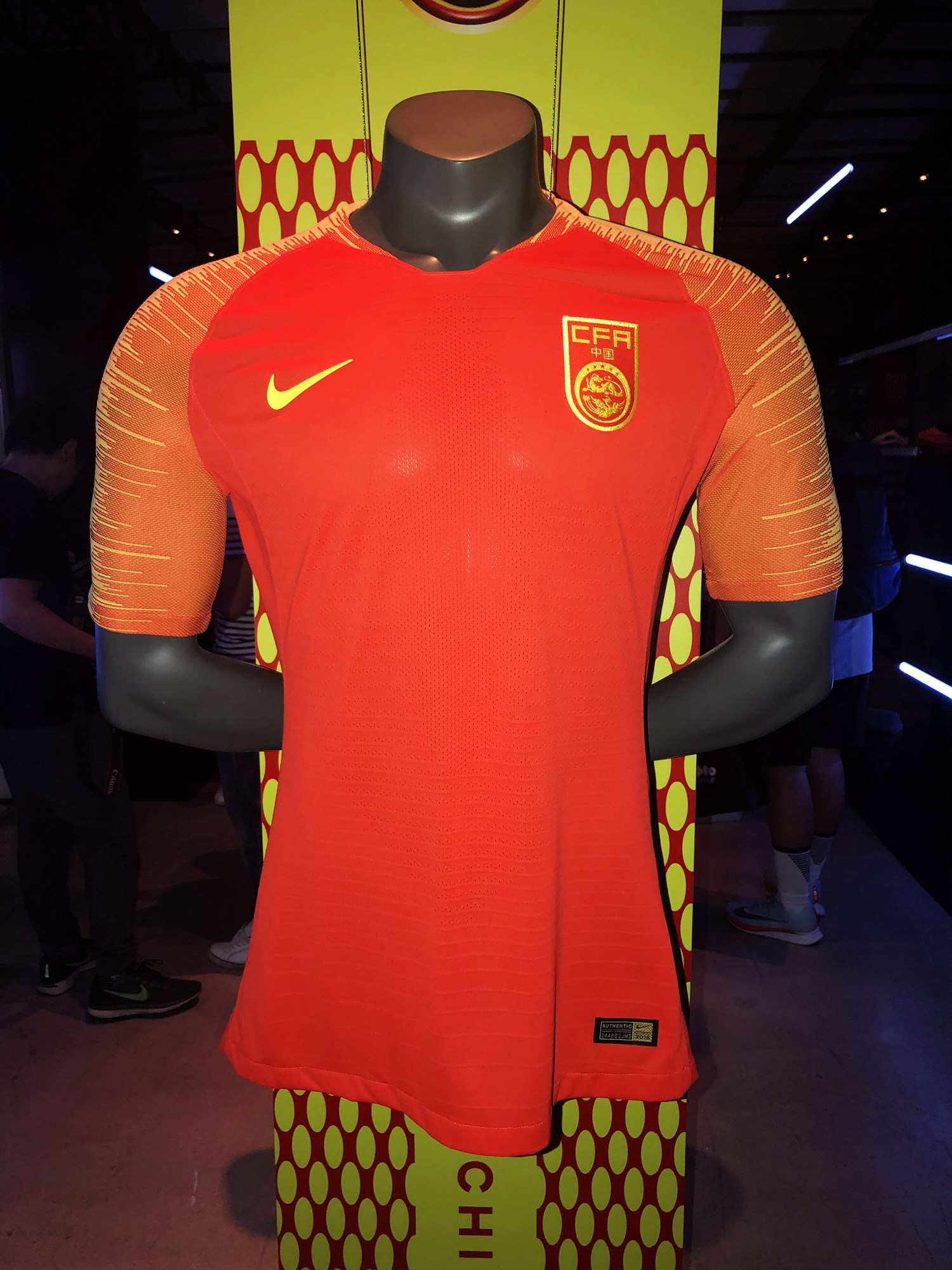 耐克中国队宣传,耐克国家队最新球衣