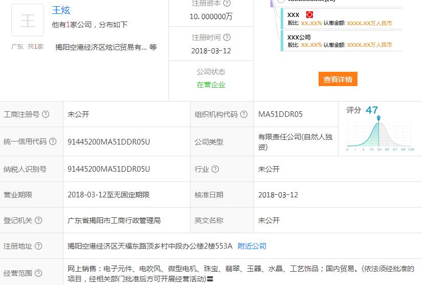 揭开礼德财富的面具:刚成立的公司营收400万多连号公司组团发标