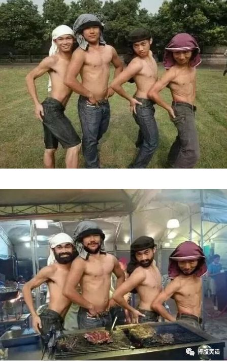 ps搞笑神图带原图的,ps大神脑洞大开p图太搞笑了