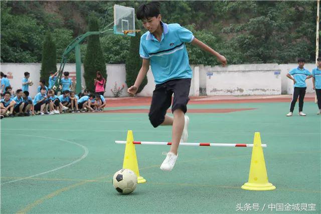河南灵宝故县一中：足球文化节学生享盛宴