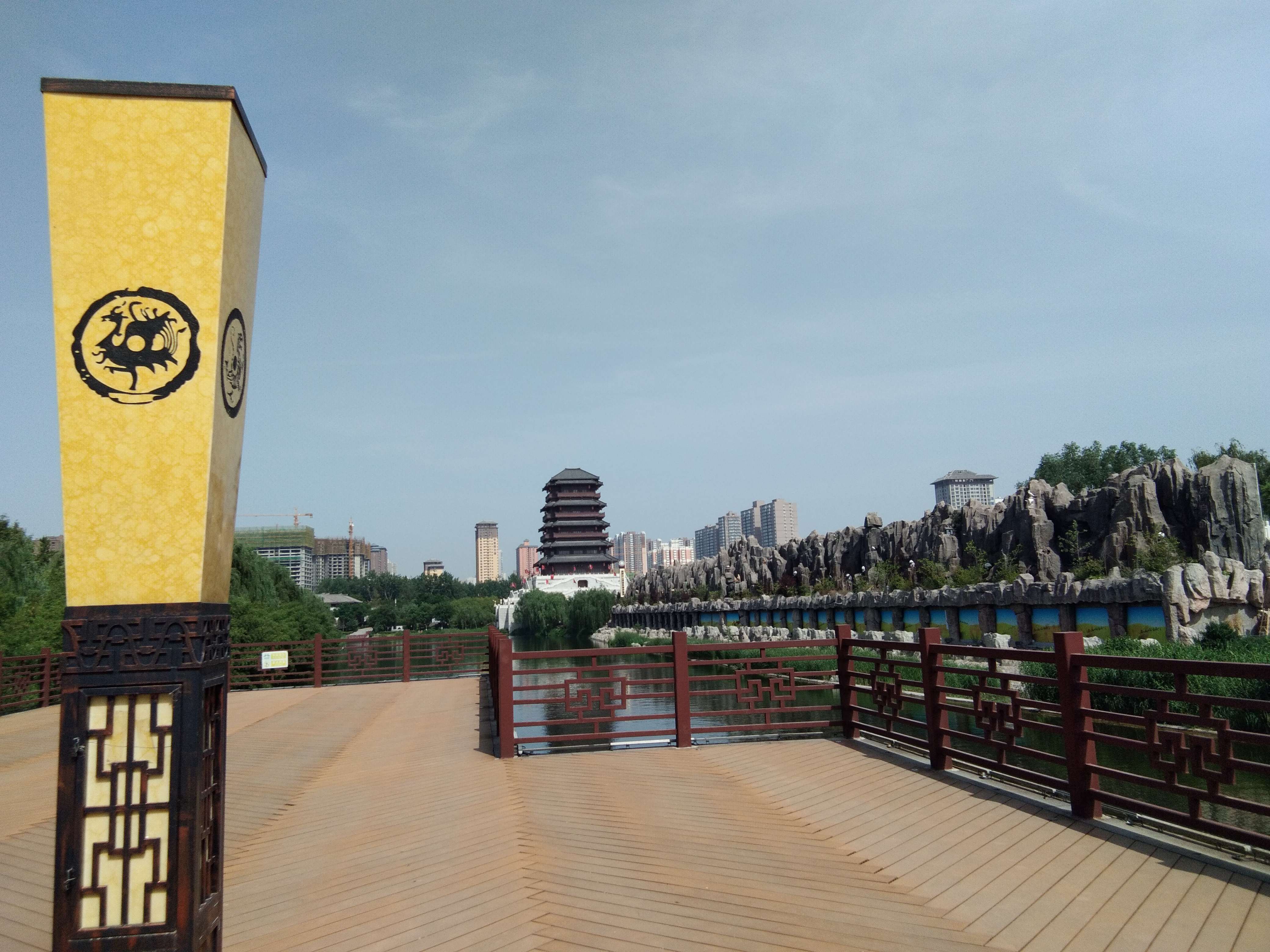 脚踏汉城湖公园全程!感受汉武辉煌!