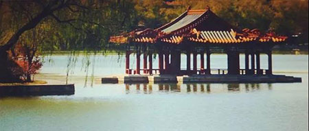 亭台楼阁轩榭廊舫一体的房子,人造亭台楼阁轩榭廊舫靓丽夺目