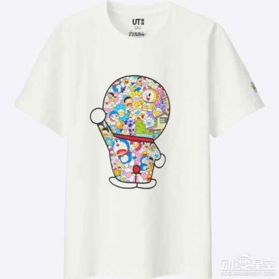 优衣库哆啦a梦联名t恤,优衣库哆啦a梦漫画t恤