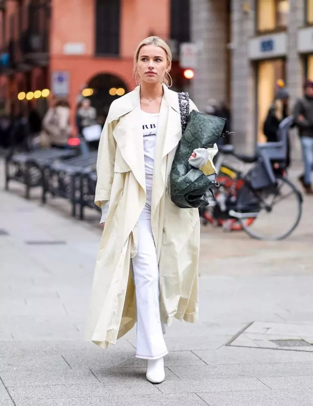 这个春夏时髦精都在穿这三种元素,夏日穿搭胖胖的中性风裤子