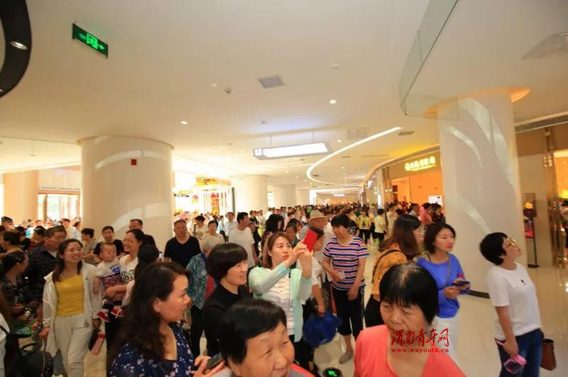 5.18渭南吾悦广场开业惊动了他们……