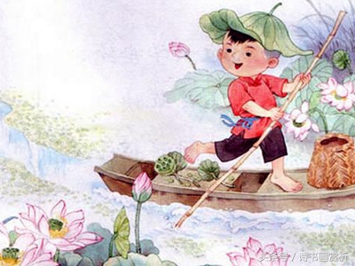 小娃撑小艇，偷釆白莲回六一到了，送您22首关于儿童的古诗……