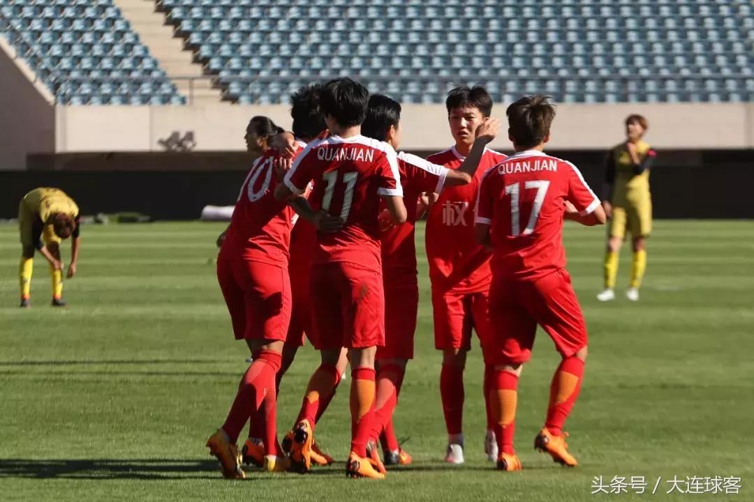 女超联赛最新战报,大连权健女足对南昌八一