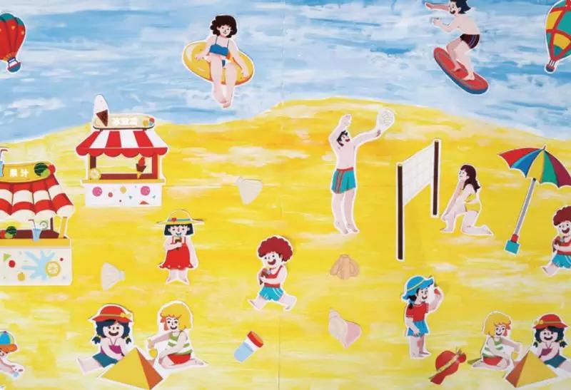 如何设计夏季环创,幼儿园高端环创效果图