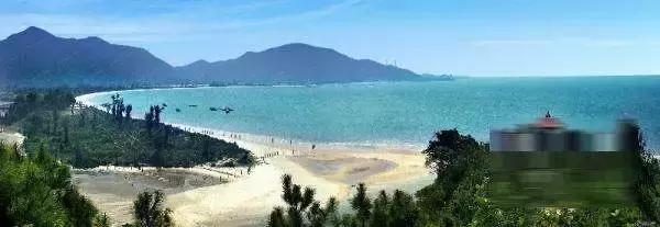 巽寮湾(读:xùnliáowān是粤东数百公里中海水最洁净海湾之一