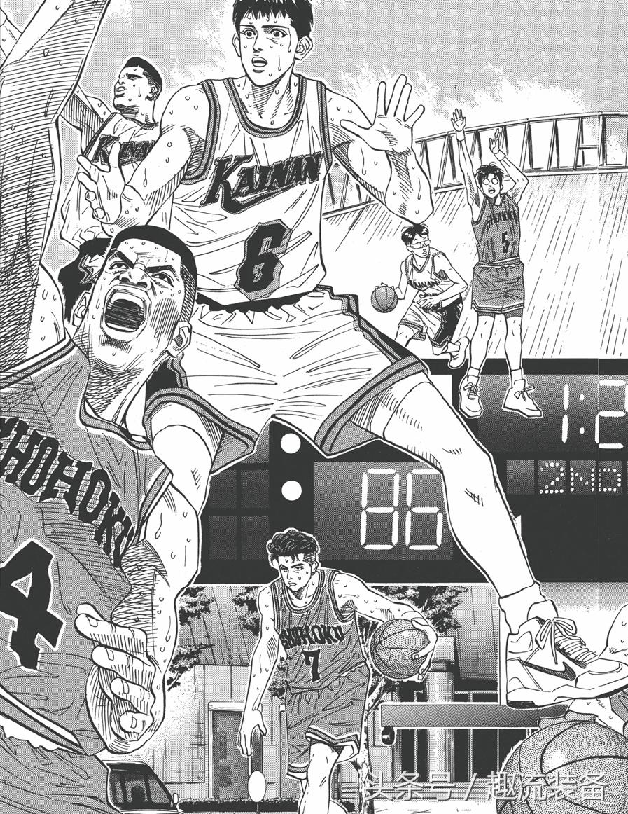 灌篮高手人物穿的篮球鞋,灌篮高手踩鞋