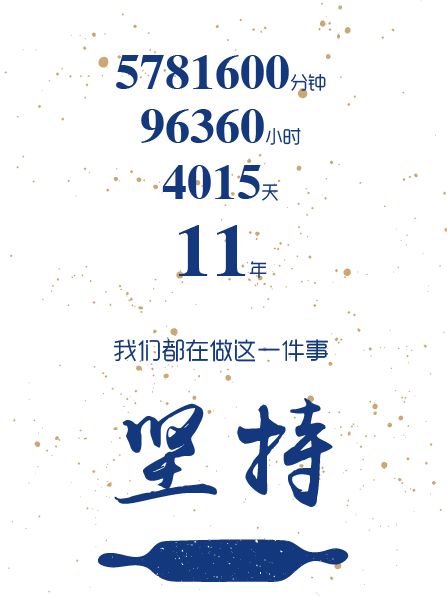 十一年始终如一,十一年一如既往