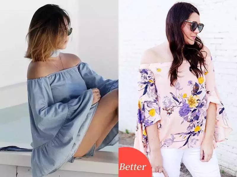 微胖适合一字堆领吗,微胖高级感上衣一字领