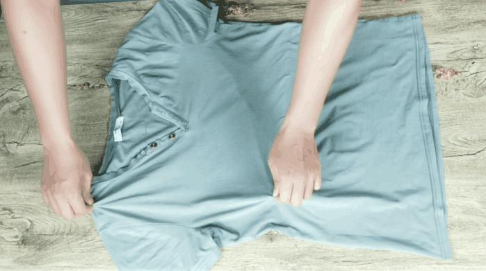 叠衣服很费时？教你1秒叠一件，简单又快速，家家户户用得着