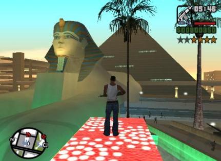 侠盗猎车手圣安地列斯十大禁区,侠盗猎车手圣安地列斯真正的地图