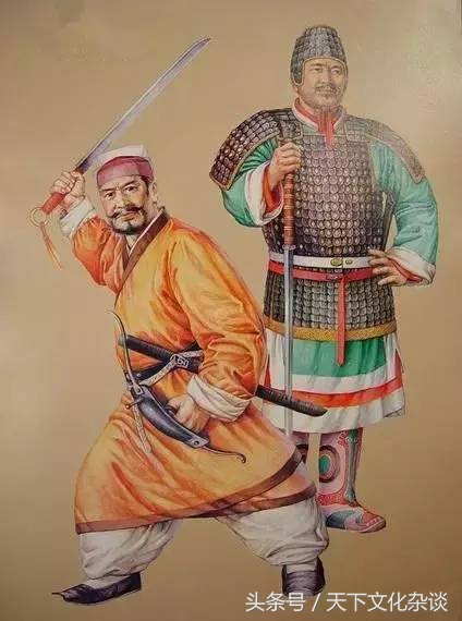 古代军服演变过程,中国古代历代军服演变