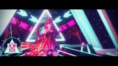 王昭君pickmeup舞蹈秒杀宣仪山支，荣耀101求C位出道