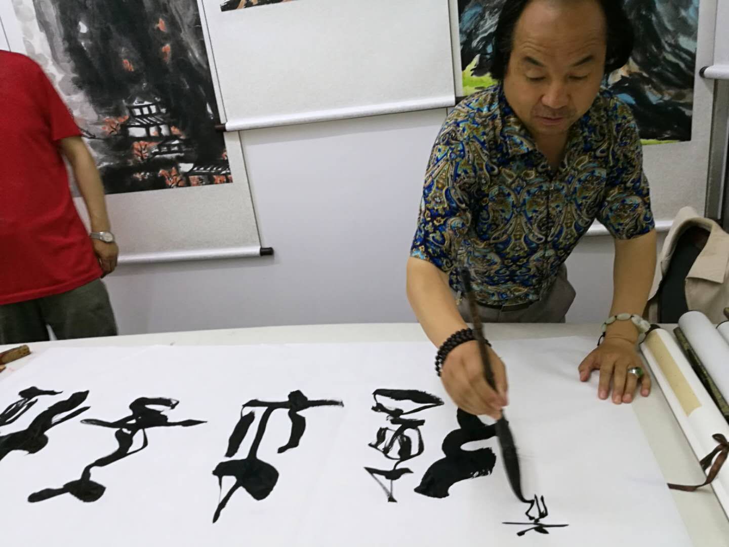 薛诗海书画作品欣赏,行书草书书写酣畅淋漓