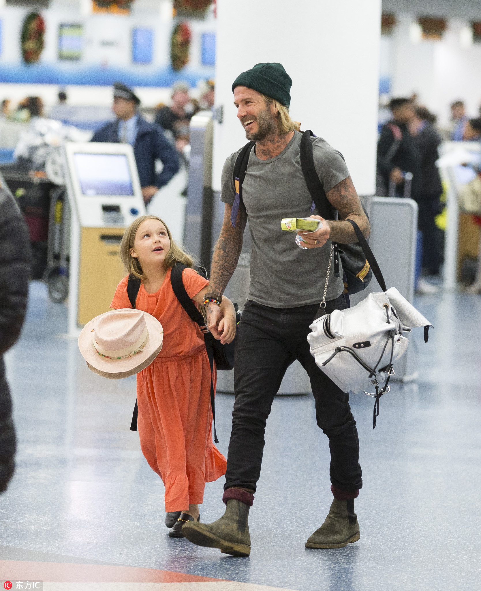 贝克汉姆出行高光时刻,贝克汉姆来到中国综艺节目