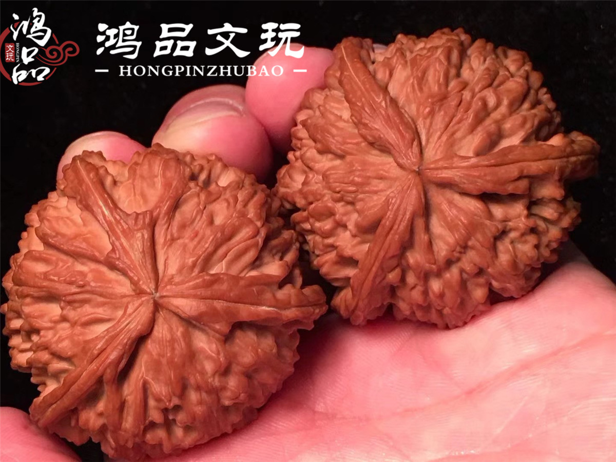文玩核桃盘玩方法大全,文玩核桃哪个品种盘出来红色漂亮