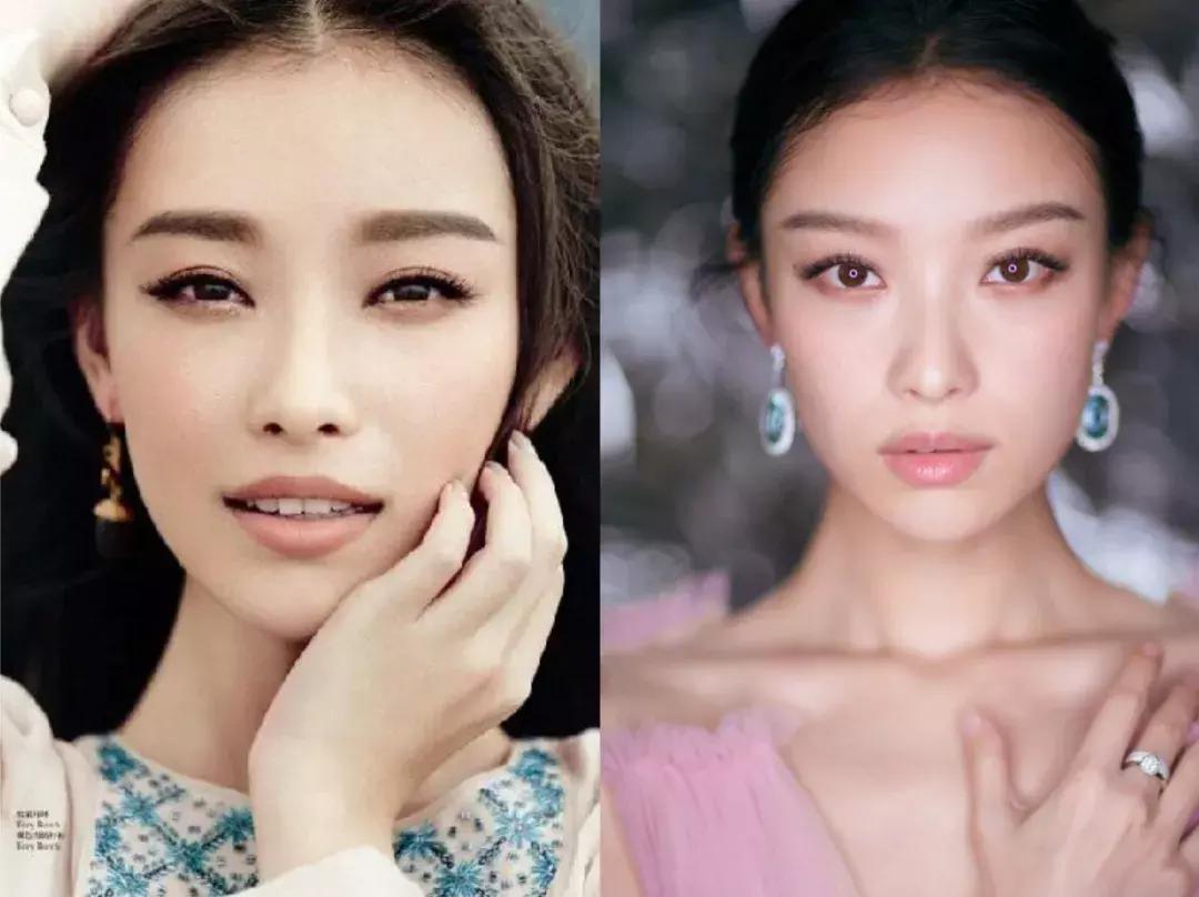 女星流行眉形,女星眉形