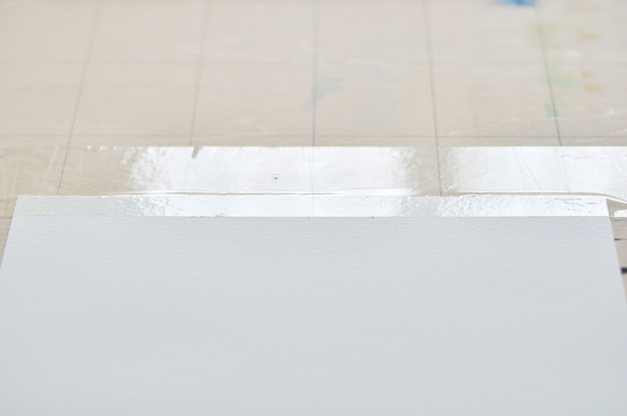 水彩湿裱法,水彩湿画法要裱纸吗