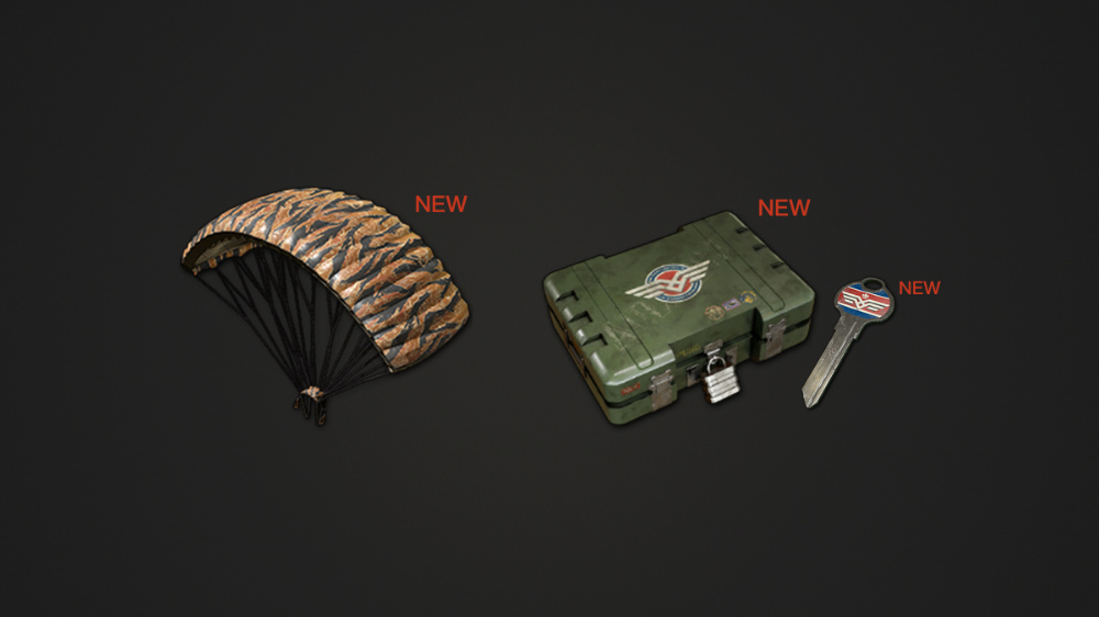 绝地求生最新降落伞皮肤,绝地求生平底锅再也不能挡子弹了