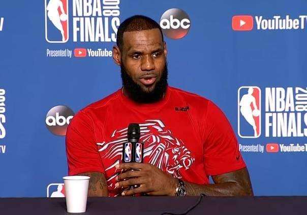 詹姆斯g1赛前采访志在必得,詹姆斯谈欧文g1