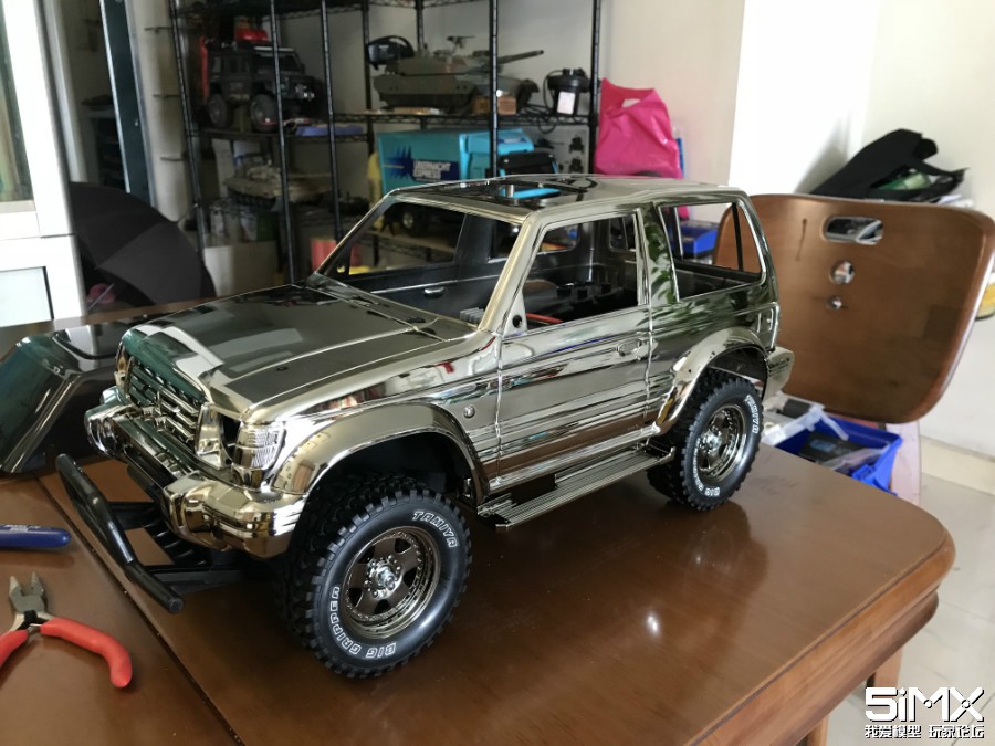 田宫cc01帕杰罗开箱,田宫cc01帕杰罗