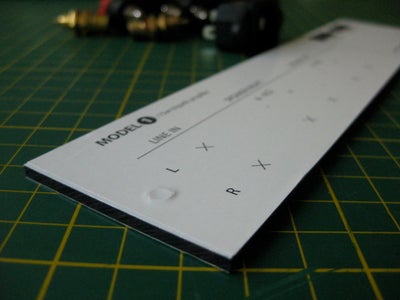 为书房DIY一台简易功放，机箱采用铝塑板自己制作，简约又好声