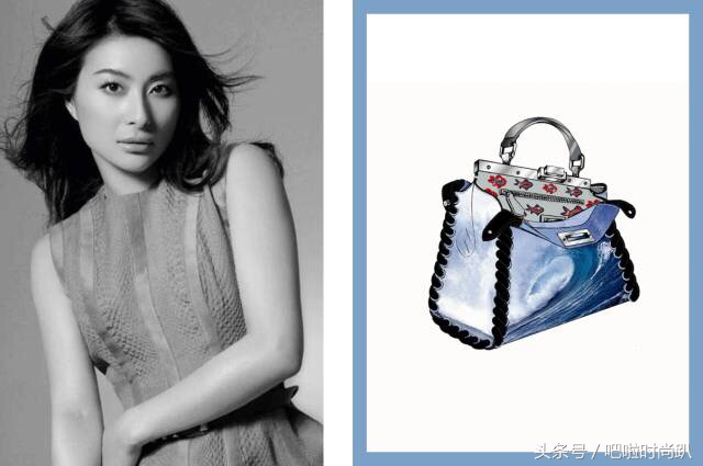 女明星转行设计包，刘诗诗的可爱百搭，baby的一个10万只展览不卖