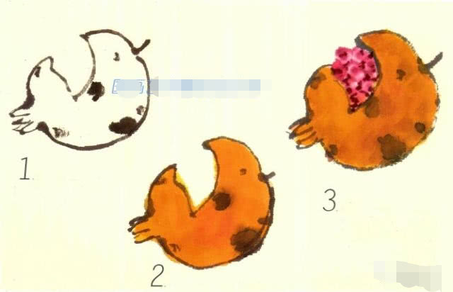 简单国画教程零基础入门植物,国画蔬果茄子与苦瓜的画法