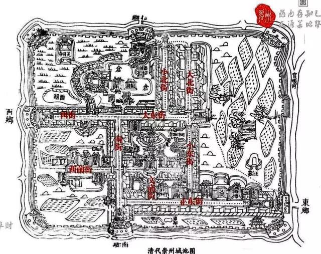 老崇州们，清代的崇州全貌保证你没见过