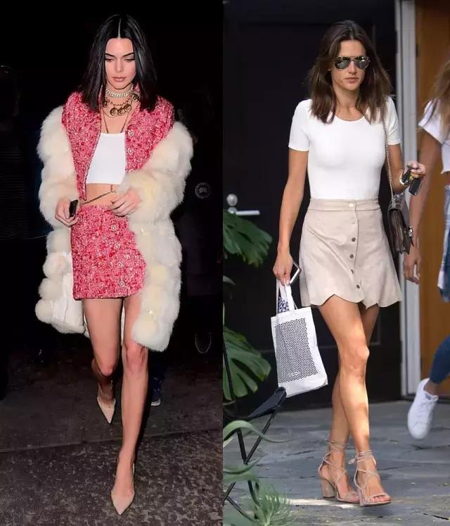 显腿长又显瘦的高跟鞋,裸色细跟高跟鞋秋冬搭配