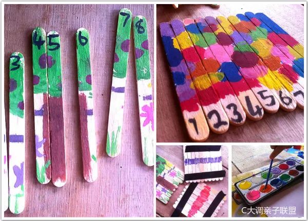 用雪糕棒做的最好玩的游戏,幼儿雪糕棒游戏创意视频