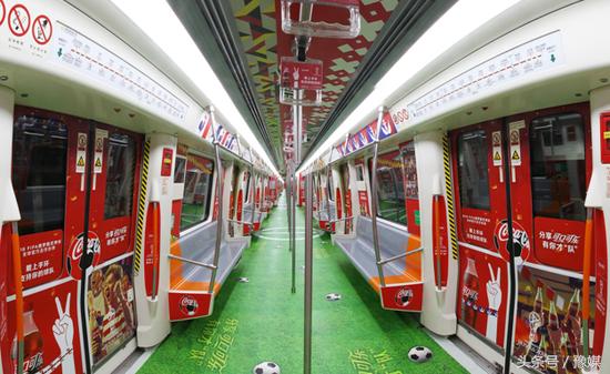 郑州地铁可口可乐,郑州地铁新列车