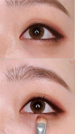 单眼皮变双眼皮的眼妆教程来咯,单眼皮变双眼皮眼妆教程高级感